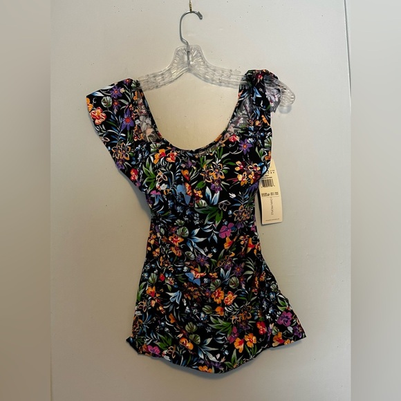 Profile by Gottex Flora Off The Shoulder Tankini Size 10 - Picture 6 of 6